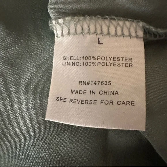 Romeo & Juliet Couture Dress Sage size L Women - Picture 14 of 15